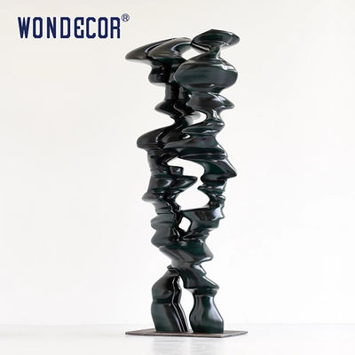 Outdoor Stainless Steel Sculpture Park Square Garden